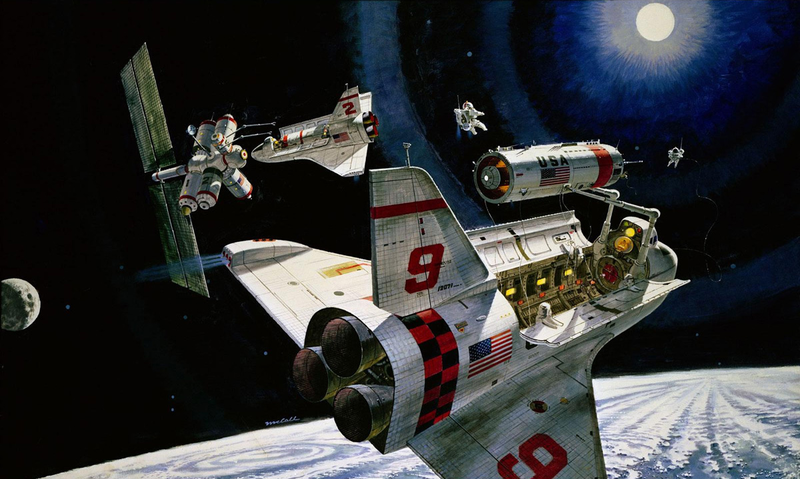 Illustration for article titled 27 Paintings From the Most Famous Space Artist On Earth (And Off)